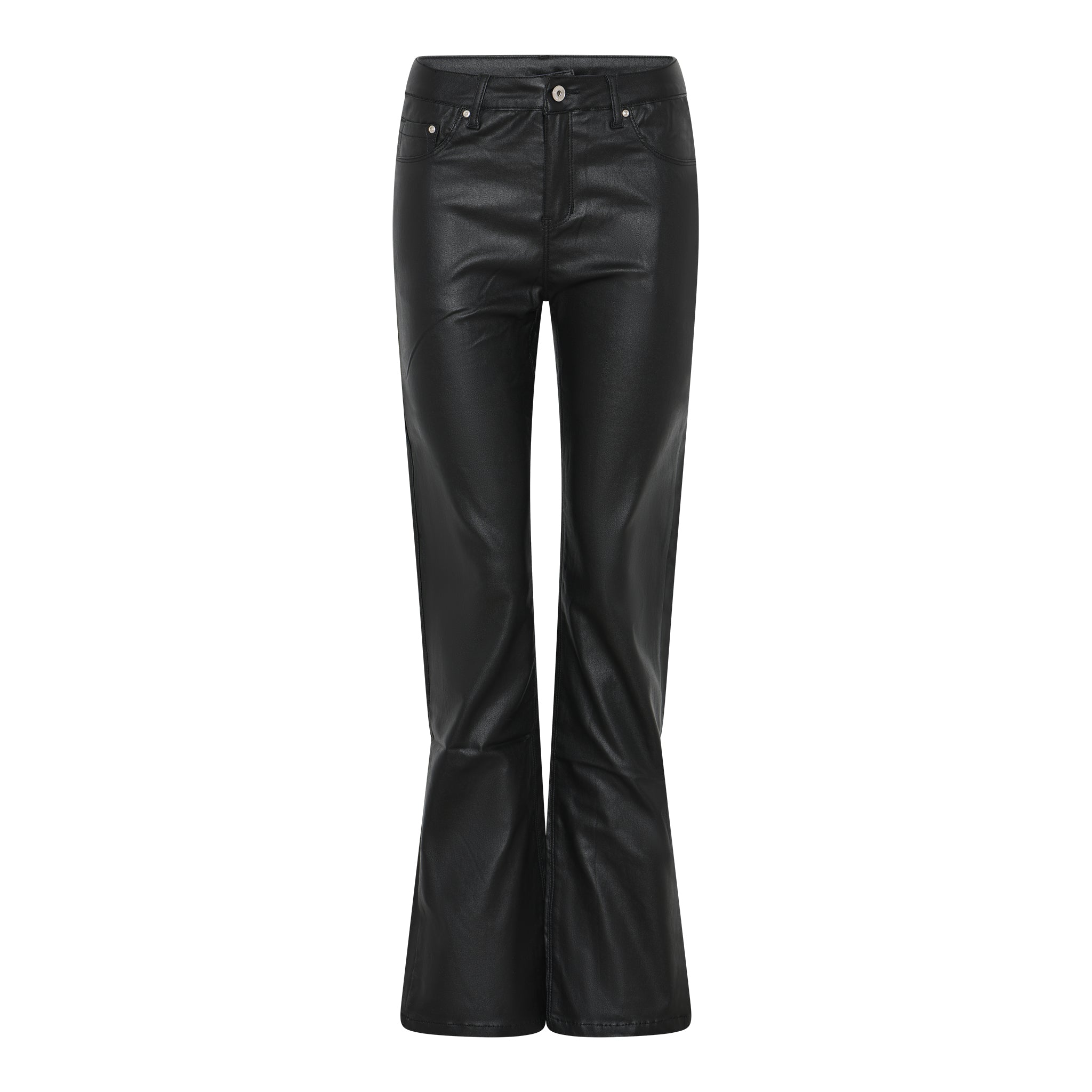 MARC LAUGE LOYAL COATED BOOTCUT JEANS COATED 8099 BLACK COATED