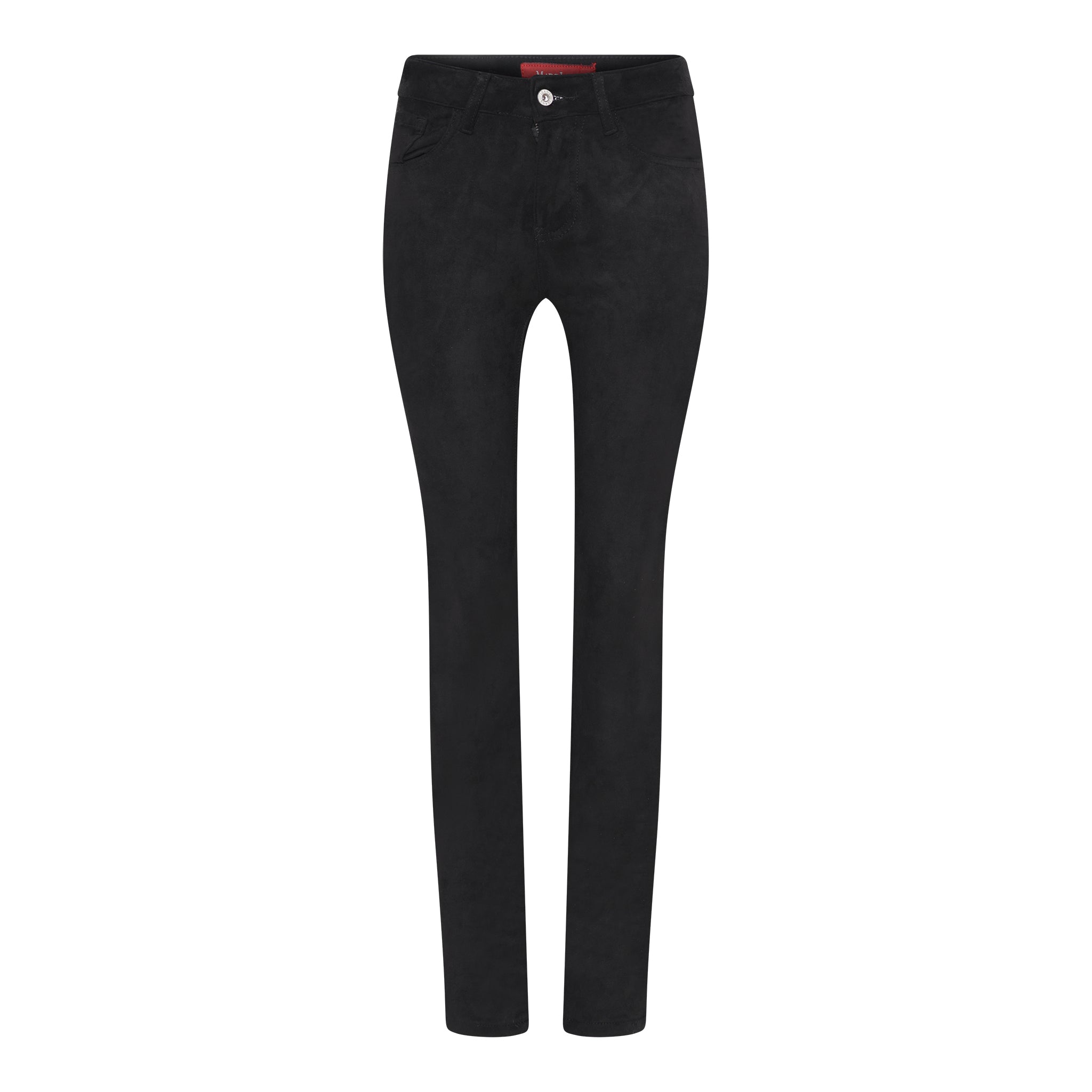 MARC LAUGE LUCY SUEDE PANT PANTS 80 BLACK