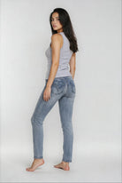 MARC LAUGE LUNA DENIM JEANS DENIM/TWILL 9196 LIGHT BLUE USED