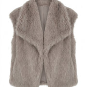 MAPP LUX FUR VEST OUTERWEAR 136 FANGO