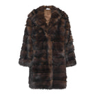 M JEANS LUX MINKY JACKET OUTERWEAR 129 CHOCOLATE