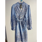 MARC LAUGE LUX PAISLEY DRESS DRESS/JUMPSUIT 107 SOFT BLUE
