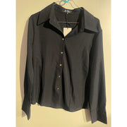 MAPP LUX SHIRT BLOUSE/SHIRT 104 NAVY