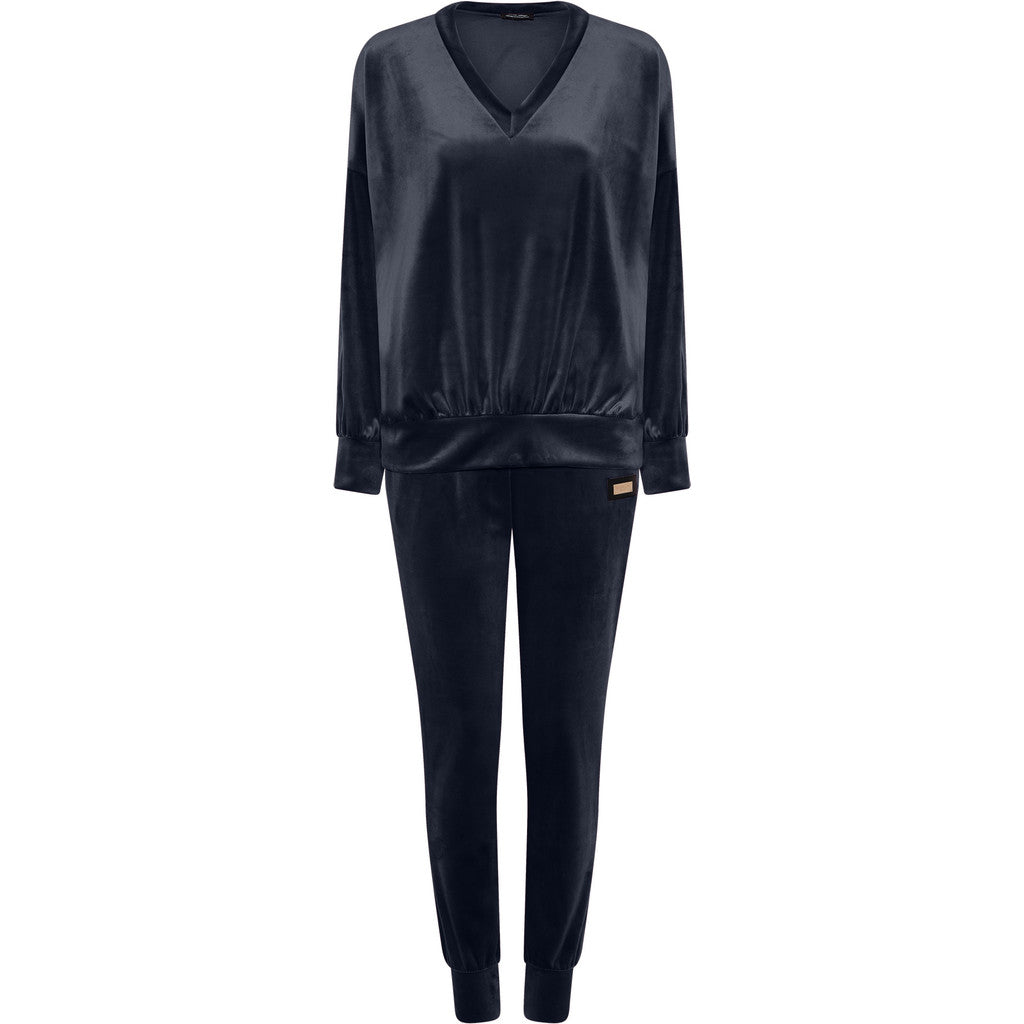 M JEANS LUX VELOUR SET SWEATS/VELOUR 104 NAVY