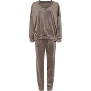 M JEANS LUX VELOUR SET SWEATS/VELOUR 136 FANGO