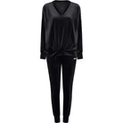M JEANS LUX VELOUR SET SWEATS/VELOUR 80 BLACK