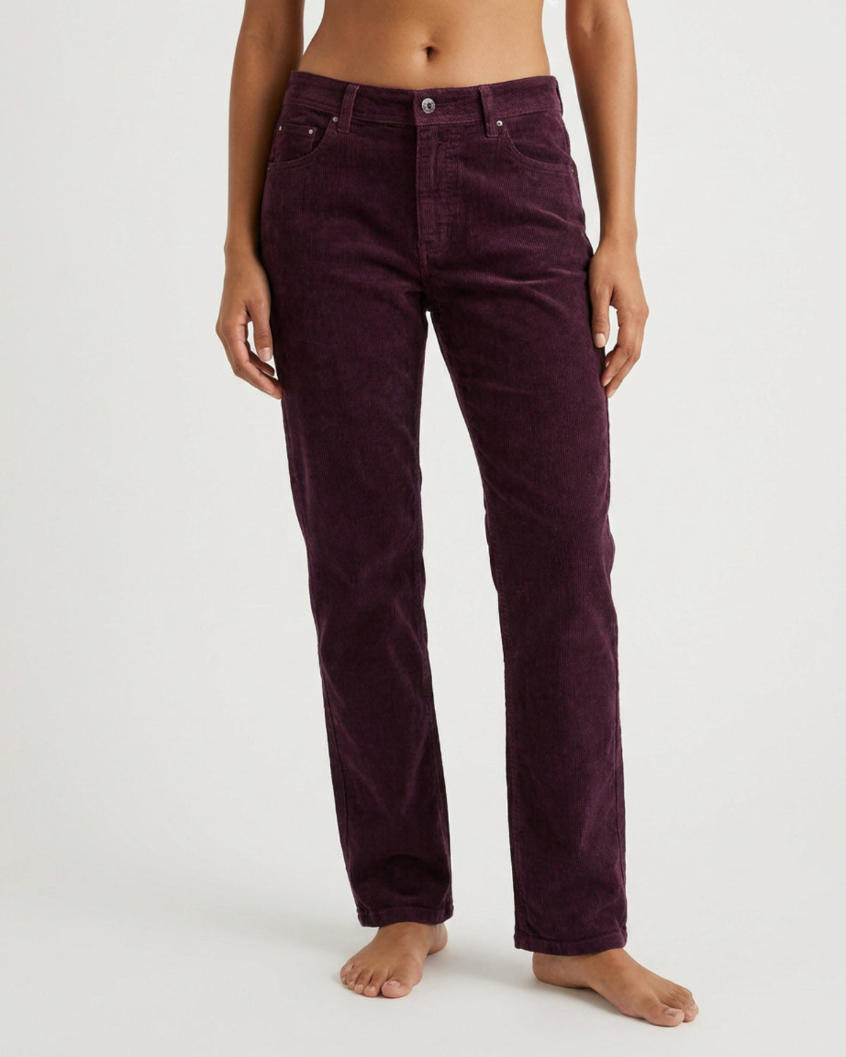 MARC LAUGE Lena 11W Corduroy Jeans CORD/FLØJL 400 BORDEAUX