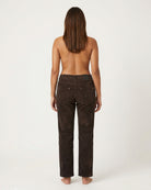 MARC LAUGE Lena 11W Corduroy Jeans CORD/FLØJL 129 CHOCOLATE