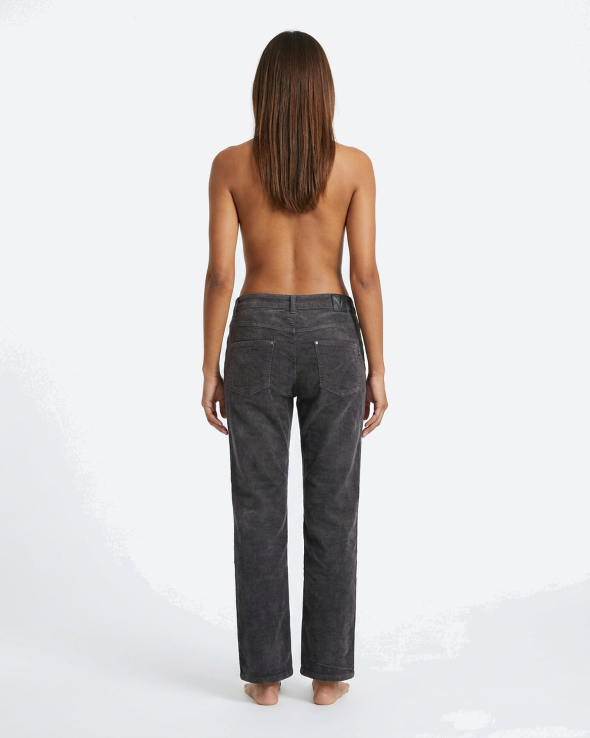 MARC LAUGE Lena 11W Corduroy Jeans CORD/FLØJL 161 RAVEN