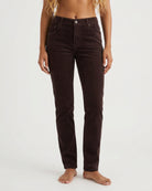 MARC LAUGE Lena Baby Corduroy Jeans CORD/FLØJL 129 CHOCOLATE