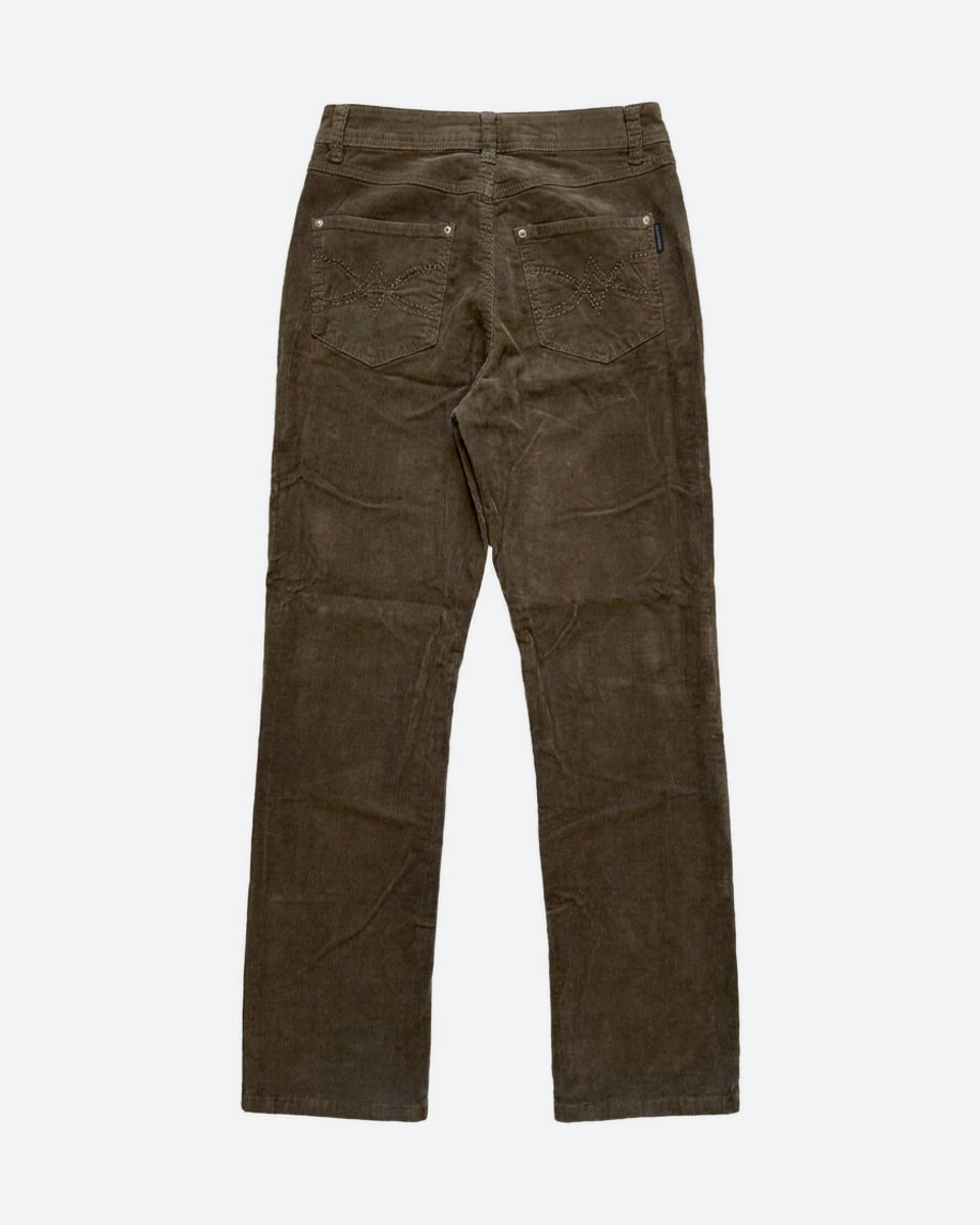 MARC LAUGE Lena Baby Corduroy Jeans CORD/FLØJL 135 EARTH
