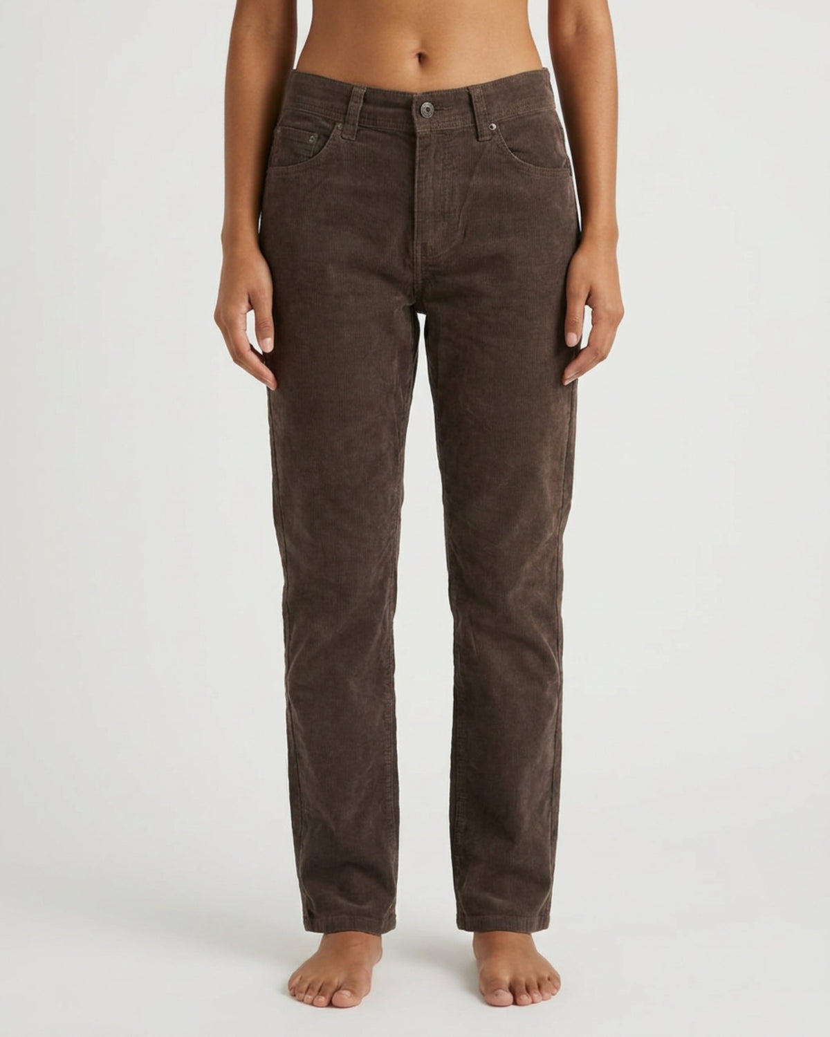 MARC LAUGE Lena Baby Corduroy Jeans CORD/FLØJL 135 EARTH
