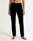 MARC LAUGE Lena Baby Corduroy Jeans CORD/FLØJL 80 BLACK
