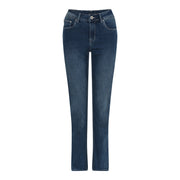 MARC LAUGE Lena High Waist Straight Leg Jeans | Marc Lauge DENIM/TWILL 9296 BLUE