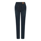 MARC LAUGE Lena Straight Leg Jeans DENIM/TWILL 9696 BLUE DENIM USED