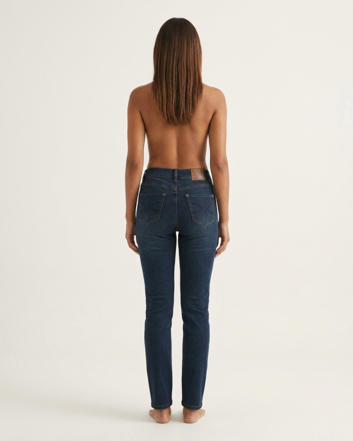 MARC LAUGE LENA DENIM JEANS DENIM/TWILL 9696 BLUE DENIM USED