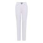 MARC LAUGE Lena Straight Leg Twill Jeans DENIM/TWILL 10 WHITE