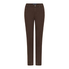 MARC LAUGE Lena Straight Leg Twill Jeans DENIM/TWILL 129 CHOCOLATE