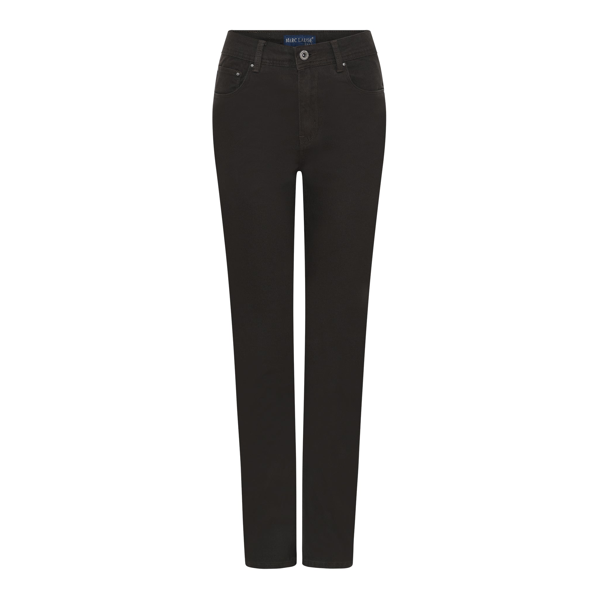 MARC LAUGE Lena Straight Leg Twill Jeans DENIM/TWILL 546 BOTTLE GREEN