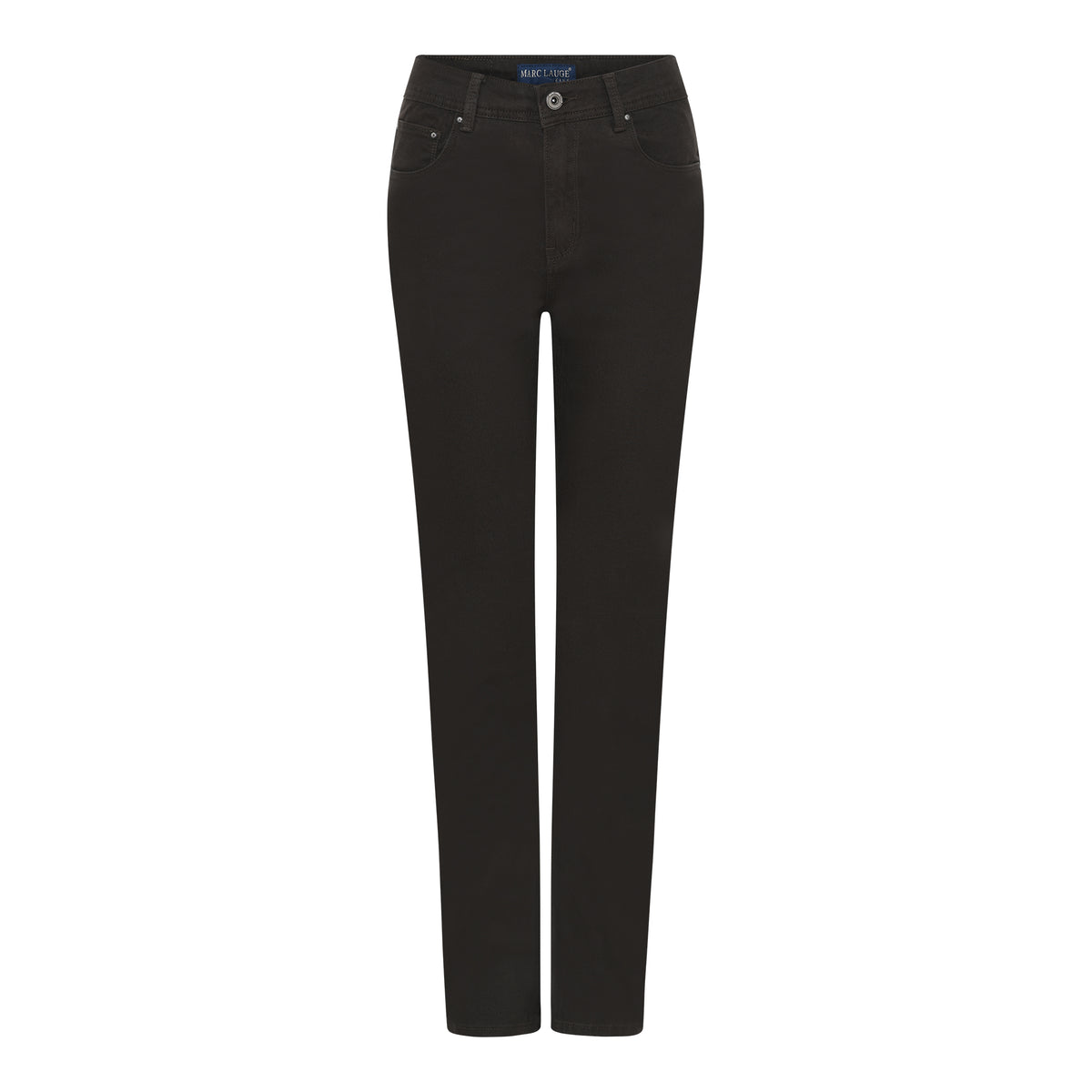 MARC LAUGE Lena Straight Leg Twill Jeans DENIM/TWILL 546 BOTTLE GREEN