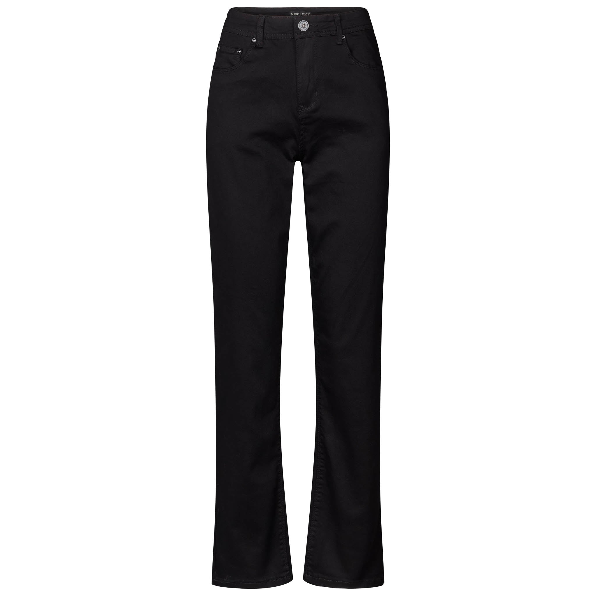 MARC LAUGE Lena Straight Leg Twill Jeans DENIM/TWILL 80 BLACK