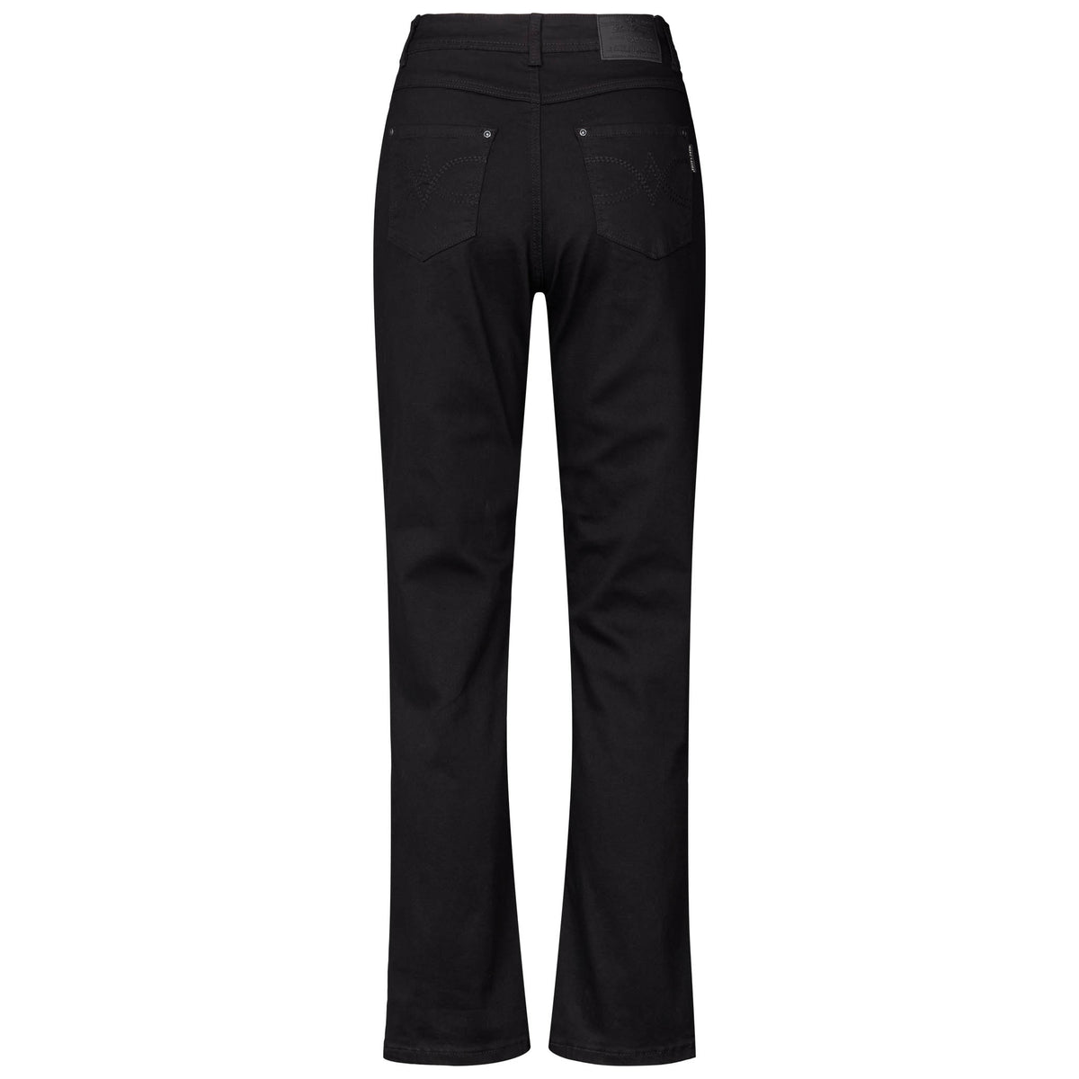 MARC LAUGE Lena Straight Leg Twill Jeans DENIM/TWILL 80 BLACK