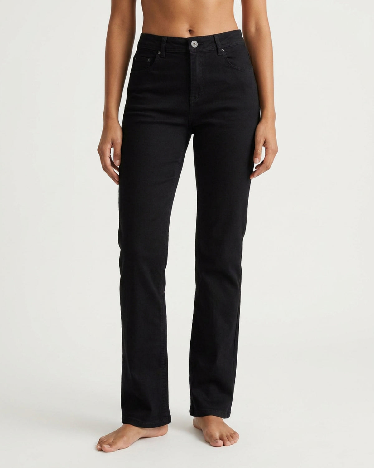 MARC LAUGE Lena Twill Jeans DENIM/TWILL 80 BLACK