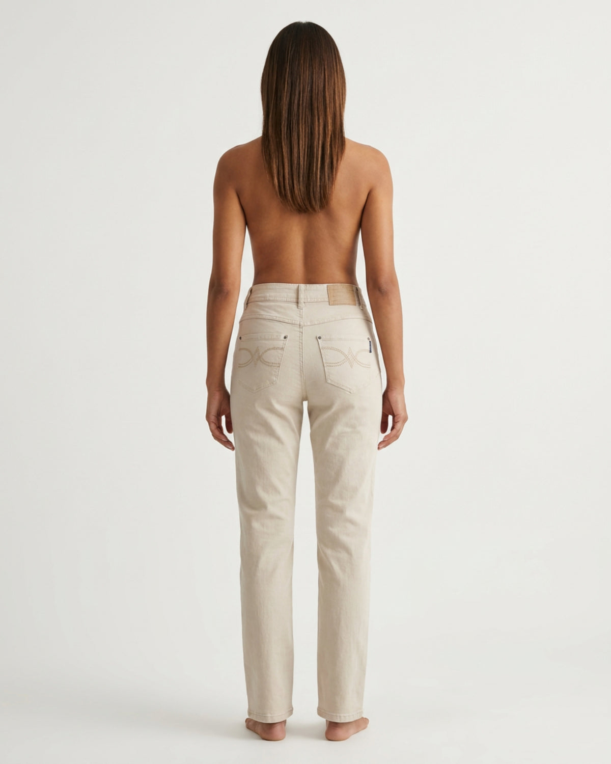 MARC LAUGE Lena Twill Jeans DENIM/TWILL 27 SAND