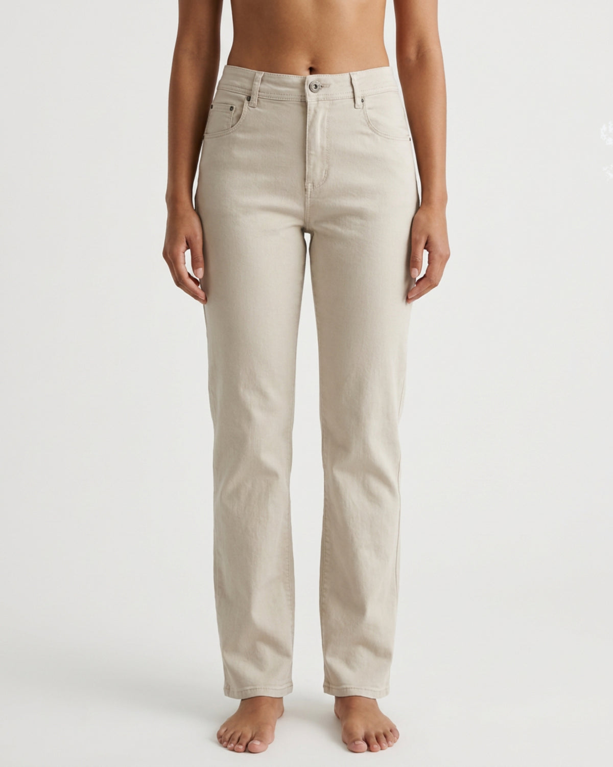 MARC LAUGE Lena Twill Jeans DENIM/TWILL 27 SAND