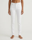 MARC LAUGE Lena Twill Jeans DENIM/TWILL 10 WHITE