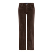 M JEANS Lena Vega Straight Corduroy 11W Jeans CORD/FLØJL 129 CHOCOLATE