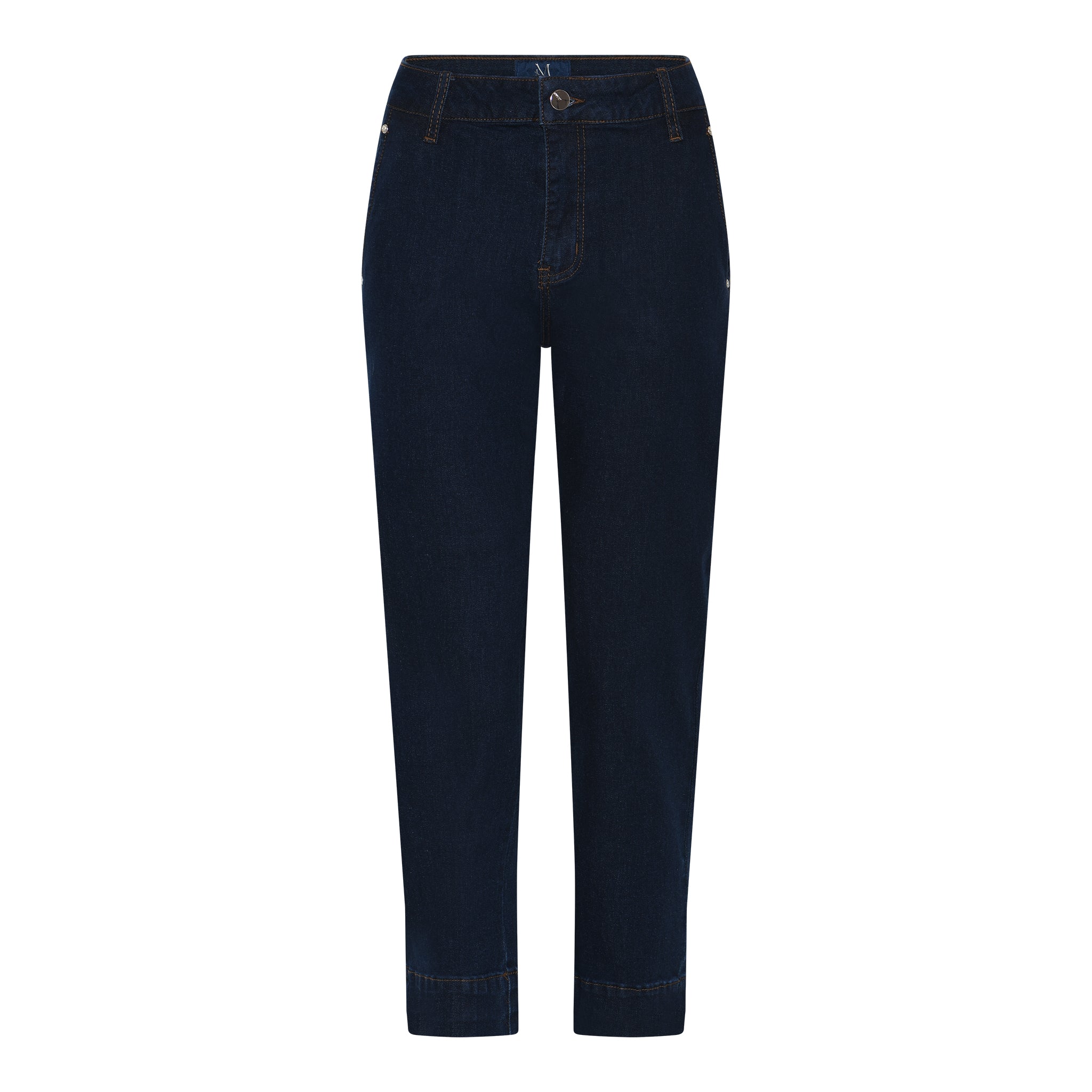 M JEANS Lola Chino 3/4 Denim Jeans PANTS 3/4 98 DARK BLUE