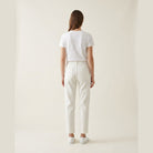 M JEANS Lola Chino 3/4 Twill Jeans DENIM/TWILL 10 WHITE