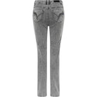 MARC LAUGE Luna Straight Leg Jeans DENIM/TWILL 579699 GREY USED DENIM