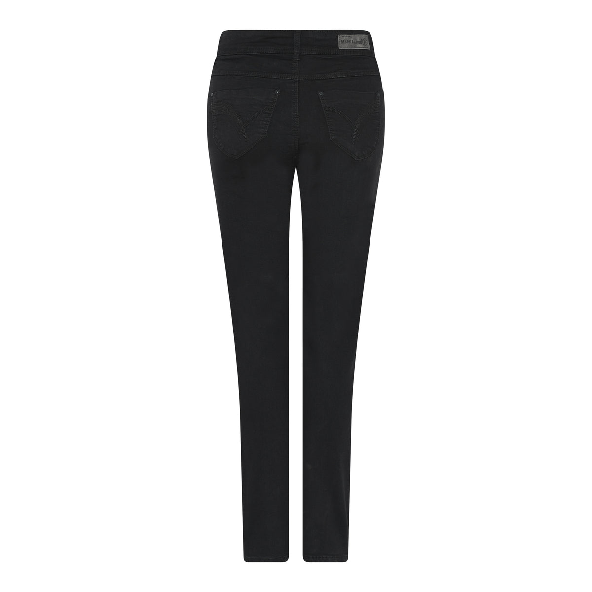 MARC LAUGE Luna Straight Leg Jeans DENIM/TWILL 86 BLUE OVERDYED BLACK