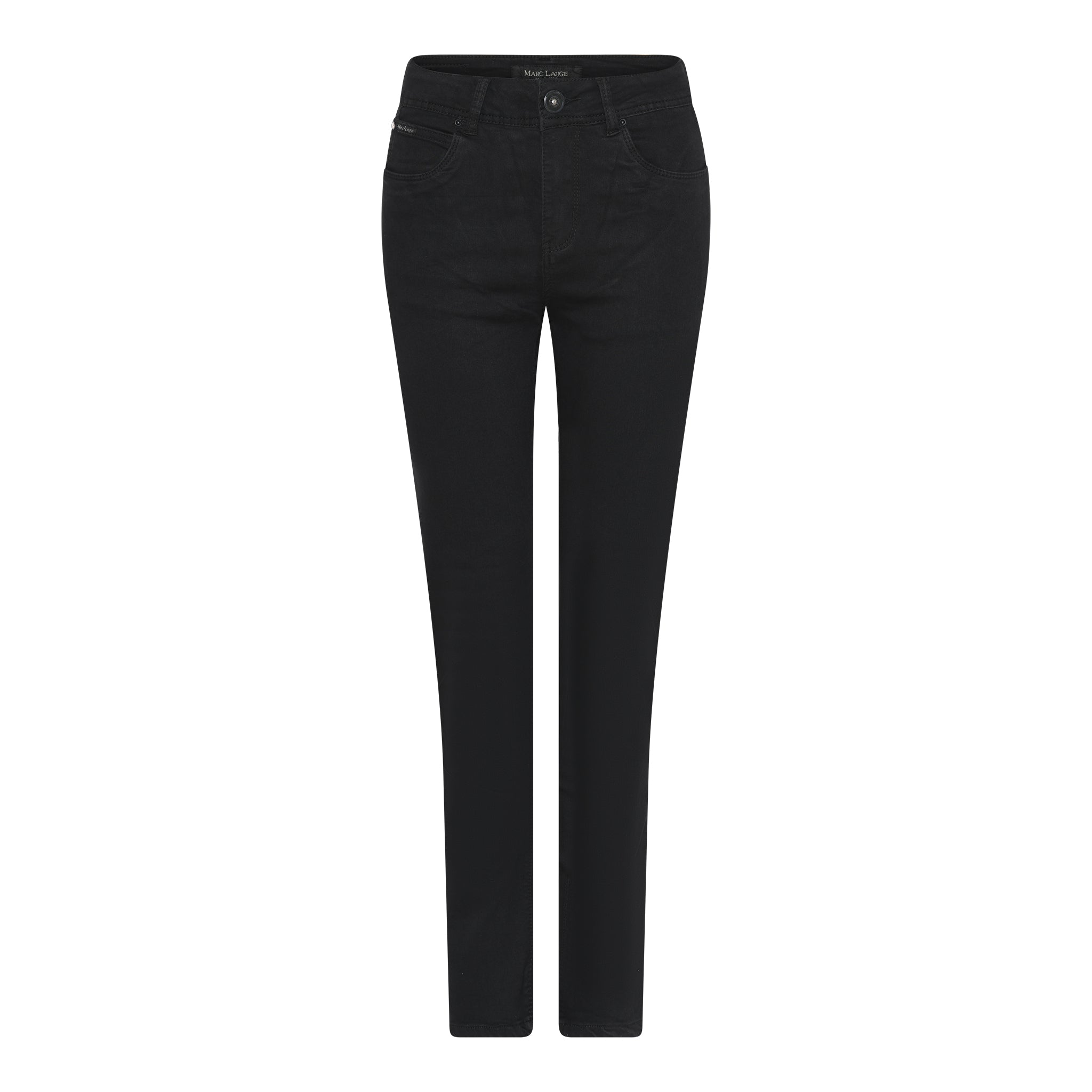 MARC LAUGE Luna Straight Leg Jeans DENIM/TWILL 86 BLUE OVERDYED BLACK