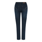 MARC LAUGE Luna Straight Leg Jeans DENIM/TWILL 9696 BLUE DENIM USED