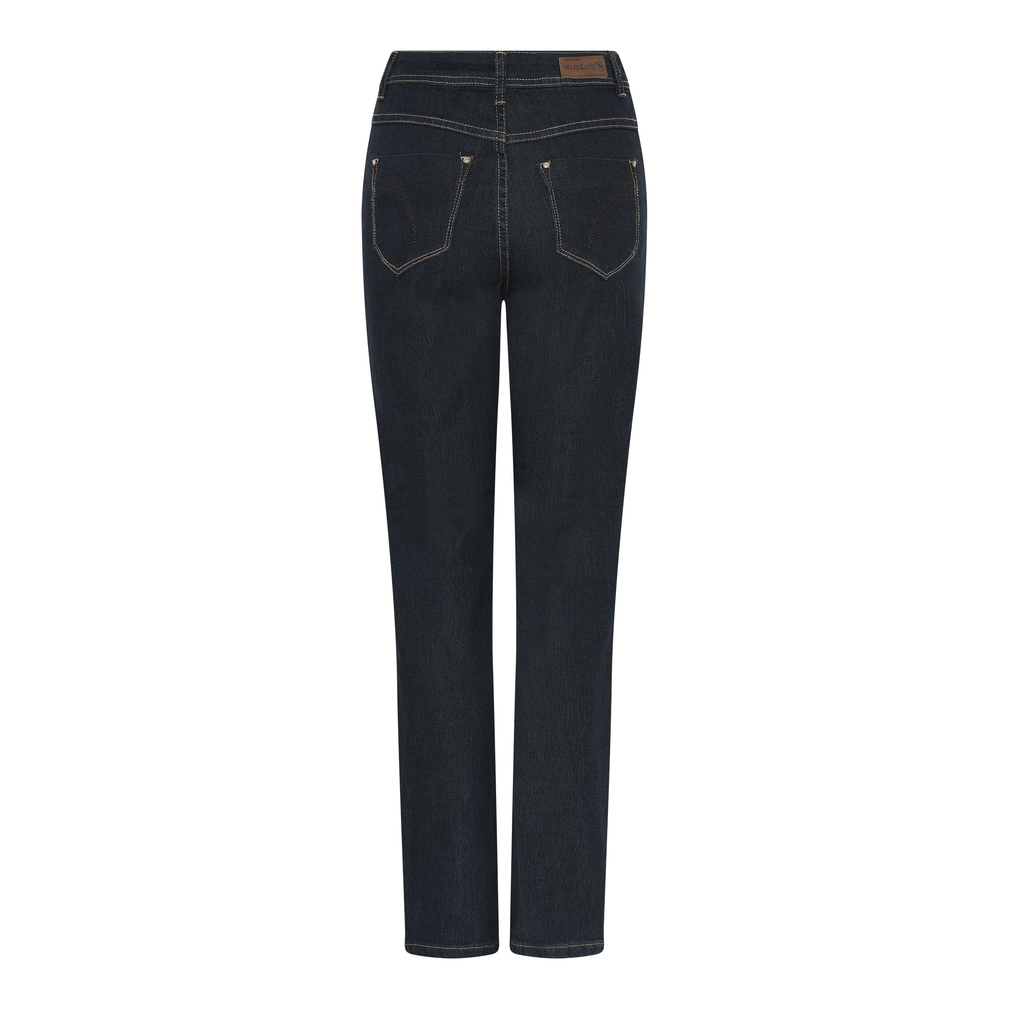 MARC LAUGE Luna Straight Leg Jeans DENIM/TWILL 97 DARK BLUE