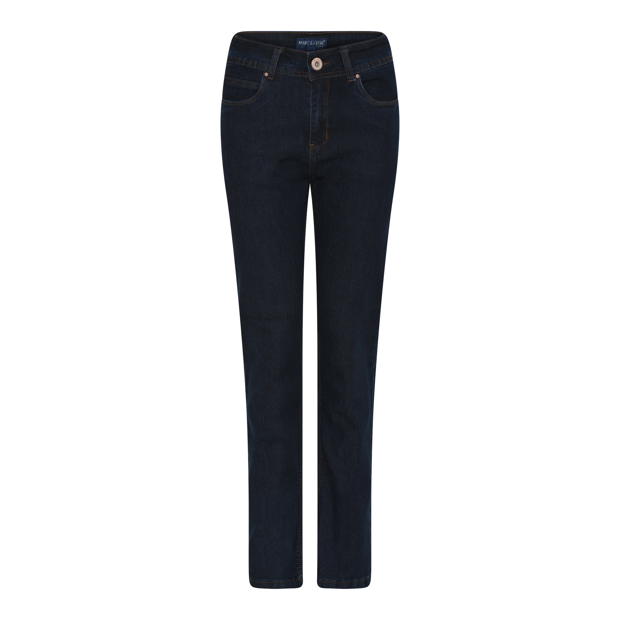MARC LAUGE Luna Straight Leg Jeans DENIM/TWILL 99 DARK BLUE DENIM