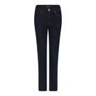 MARC LAUGE Luna Straight Leg Jeans DENIM/TWILL 99 DARK BLUE DENIM