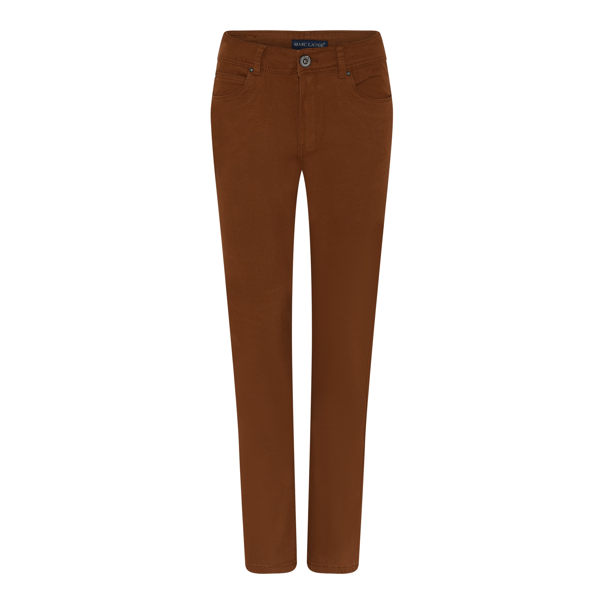 MARC LAUGE Luna Straight Leg Twill Jeans DENIM/TWILL 137 TOBACCO