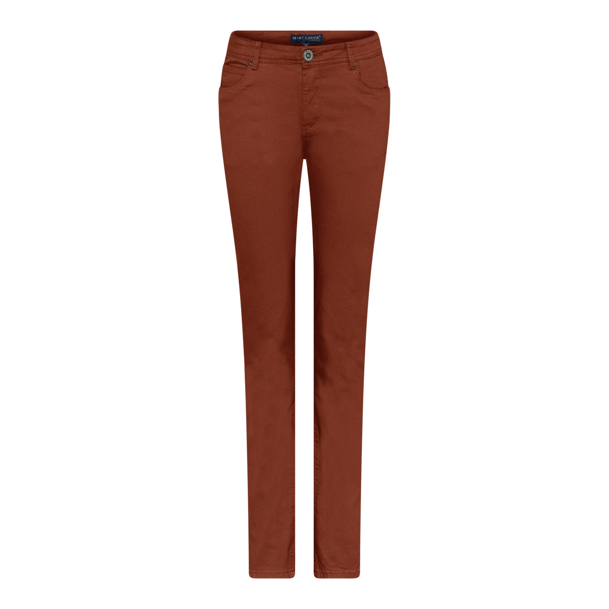 MARC LAUGE Luna Straight Leg Twill Jeans DENIM/TWILL 505 TERRACOTTA