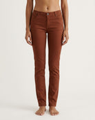 MARC LAUGE Luna Straight Leg Twill Jeans DENIM/TWILL 505 TERRACOTTA