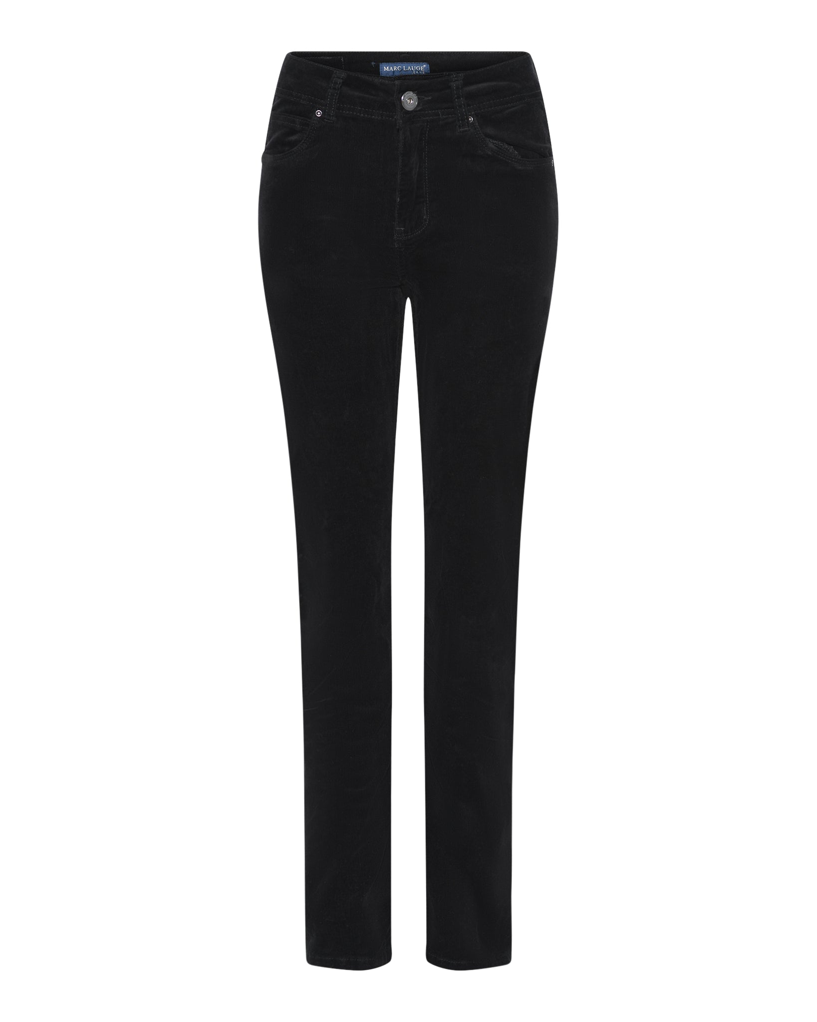 MARC LAUGE Luna Straight Leg Twill Jeans DENIM/TWILL 80 BLACK