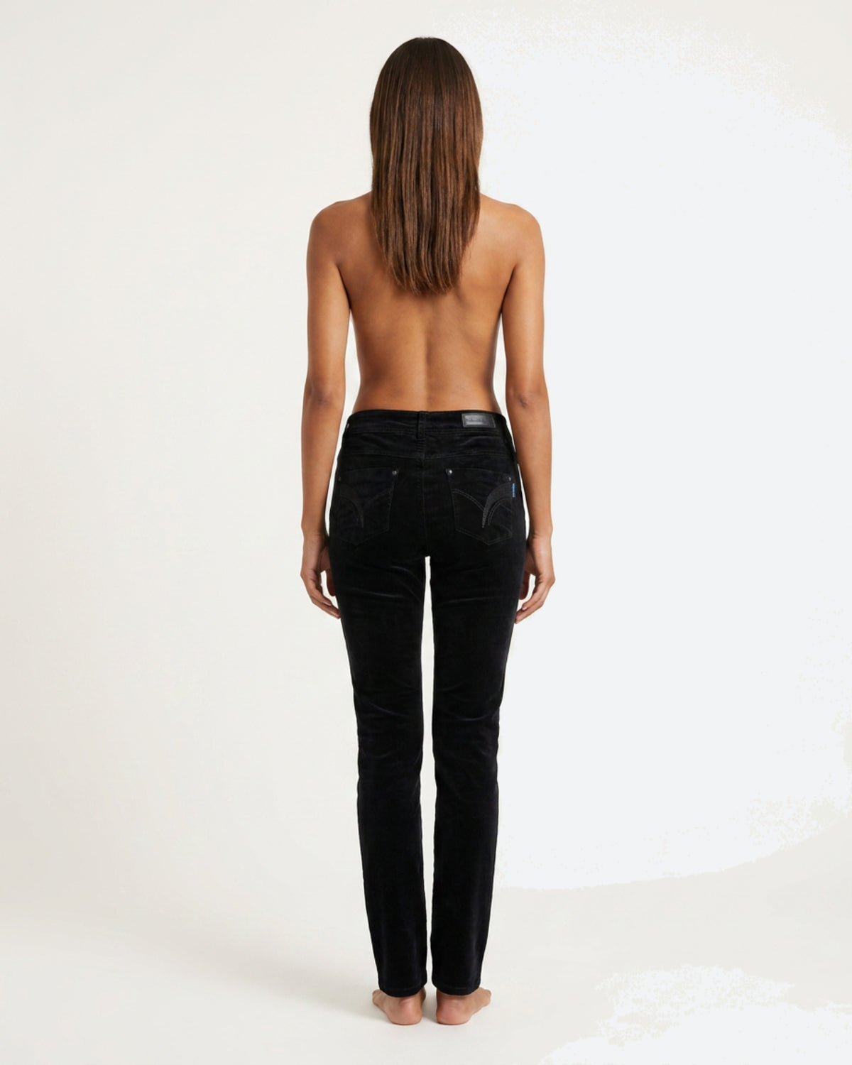 MARC LAUGE Luna Twill Jeans DENIM/TWILL 80 BLACK