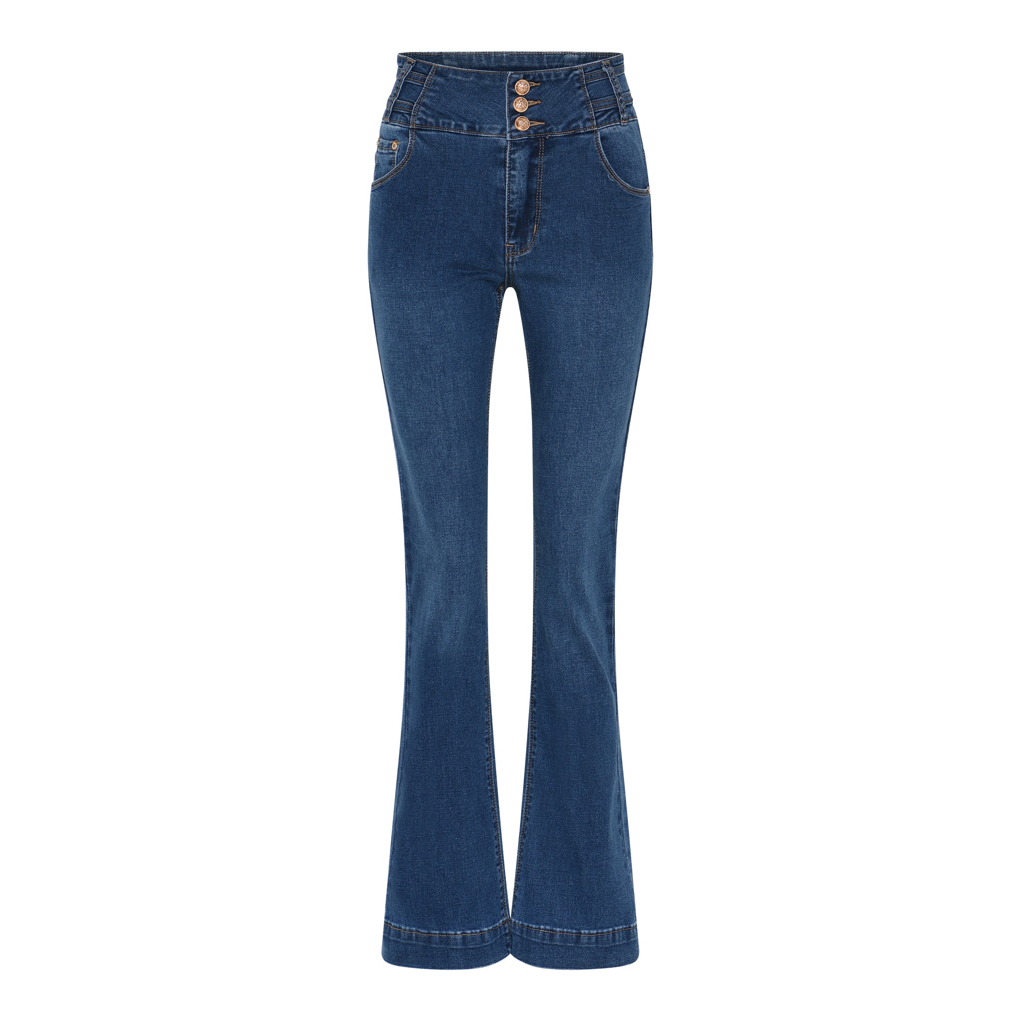 M JEANS M-Logo Flare Denim Jeans DENIM/TWILL 9396 DENIM USED