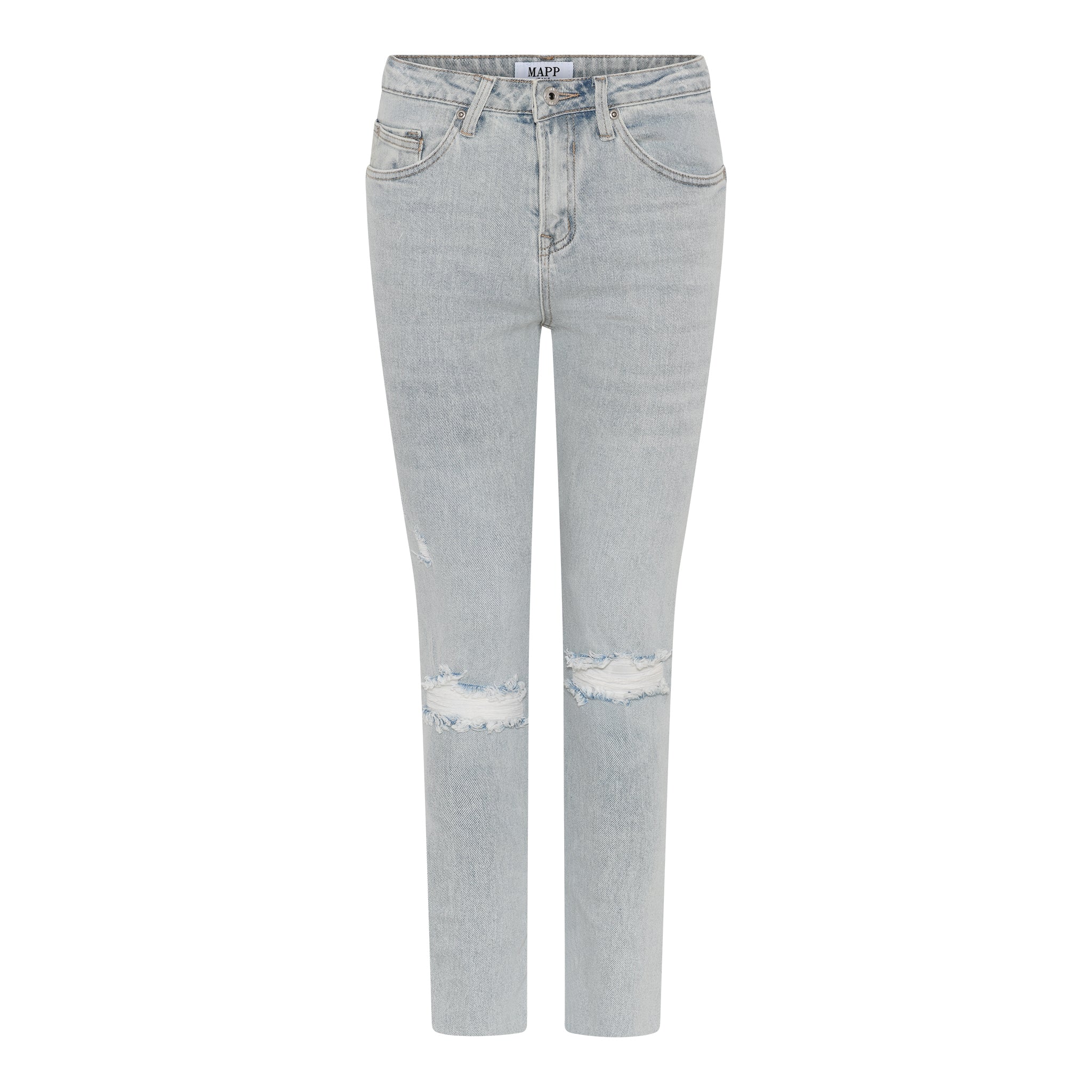 MAPP MAADE RAW DENIM JEANS DENIM/TWILL 899699 LIGHT BLUE USED
