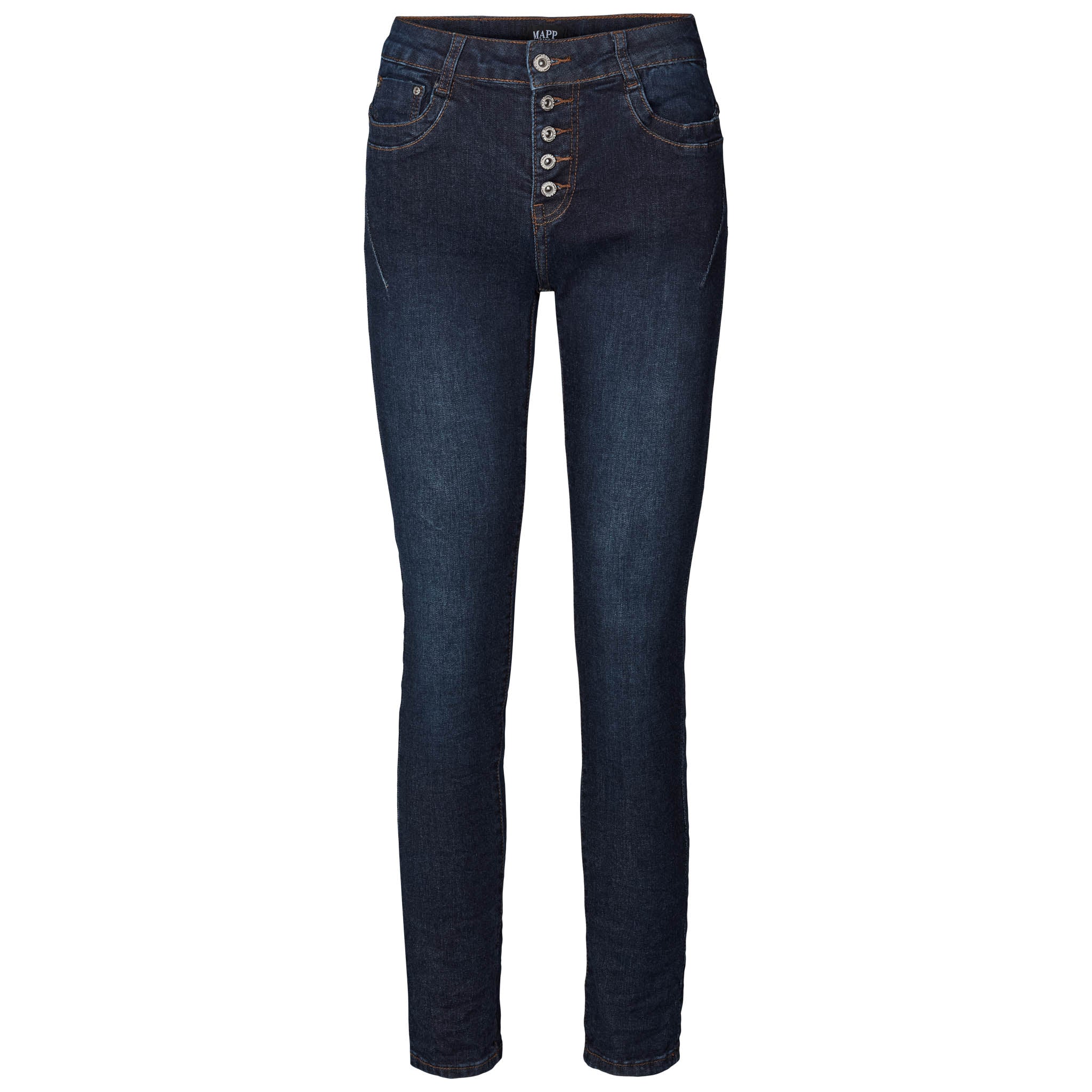 MAPP MAAD JEANS DENIM DENIM/TWILL 989699 HI-TECH USED DARK BLUE