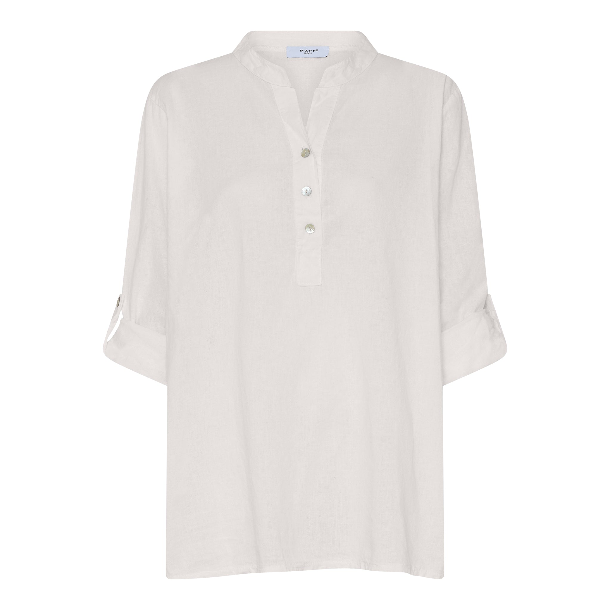 MAPP MAGGIE LIN SHIRT LINEN 27 SAND