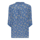 MAPP MAGGIE SMALL FLOWER BLOUSE/SHIRT 108 JEANS BLUE